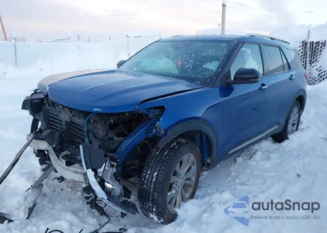 2022 Ford Explorer Limited из США, поврежденный, VIN 1FMSK8FHXNGA99242